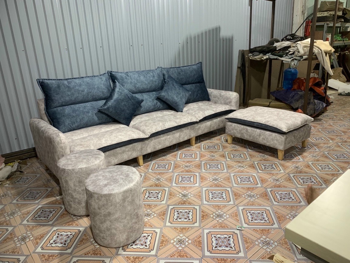 Sofa văng nỉ đơn